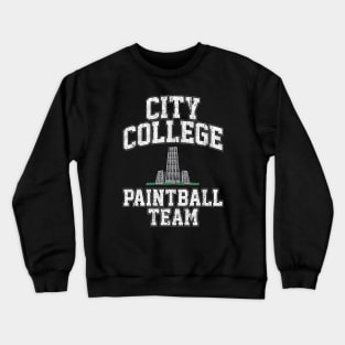 City College Paintball Team Crewneck Sweatshirt